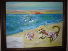 Museum of Bad Art photo, Dedham, Mass.