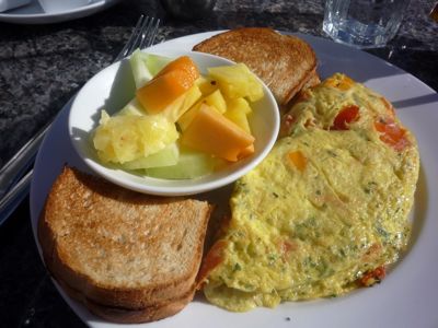 Picture of breakfast at 123 Inn, York Beach
