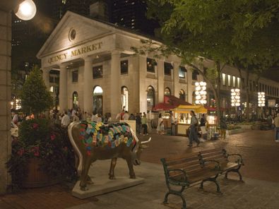 Faneuil Hall, Quincy Market photo, Boston, Mass.