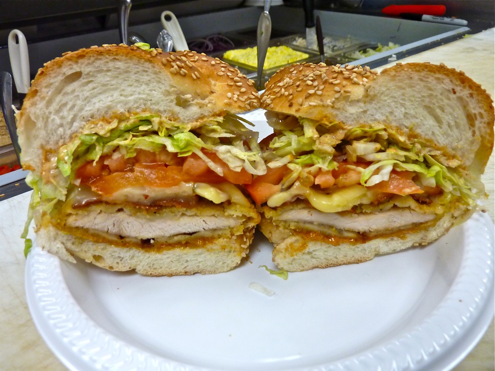 Black Jack sandwich from the Good Food Store & Deli in Walpole, Massachusetts