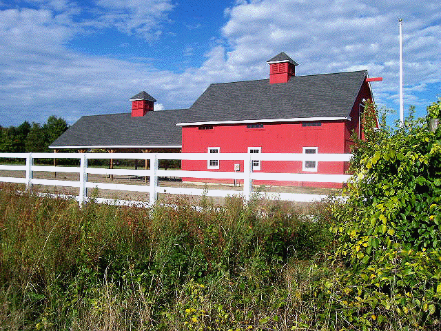 Adams Farm Red Barn, Walpole, MA