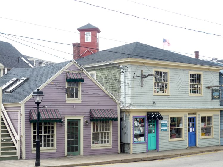 Kennebunkport, Maine, architectural contrasts photo