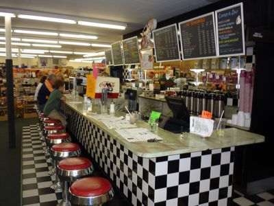 Coffee Sensations luncheonette, Medfield, MA