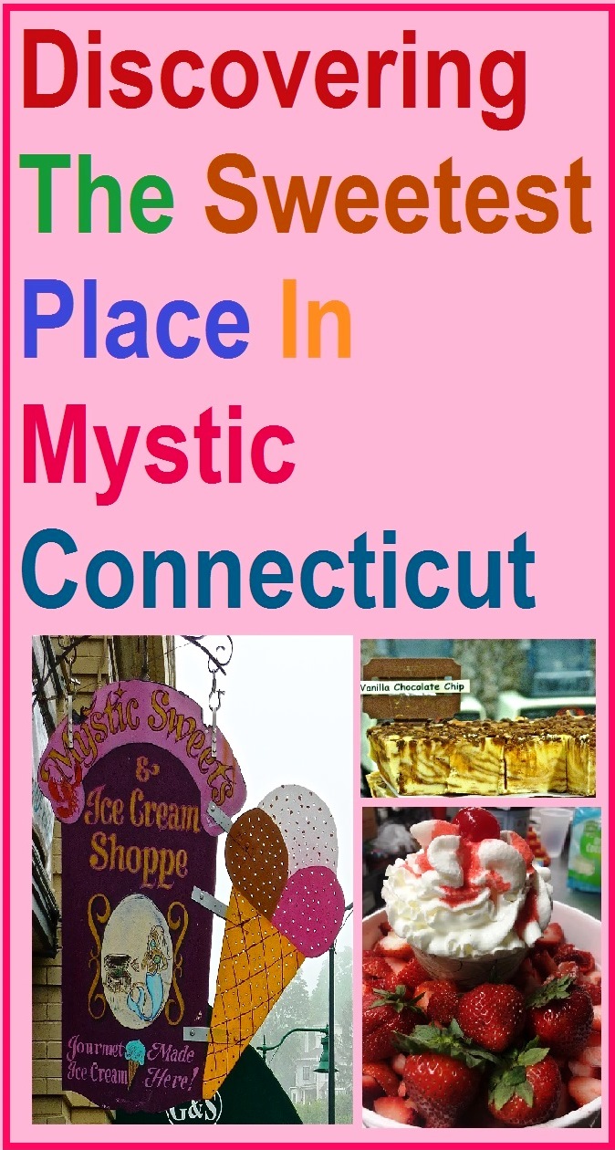Mystic Sweets in downtown Mystic, Conn., specializes in homemade chocolates and ice cream.