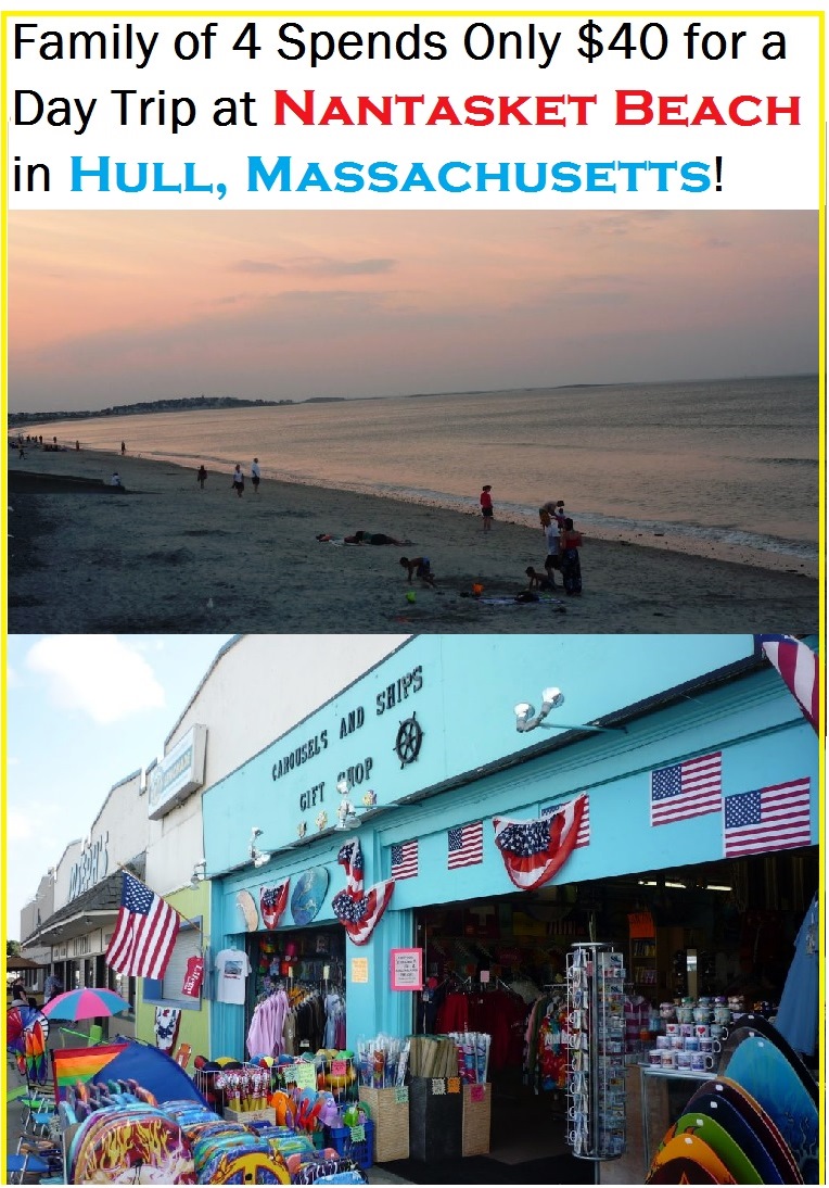 Budget family travel ideas for Nantasket Beach in Hull, Massachusetts...