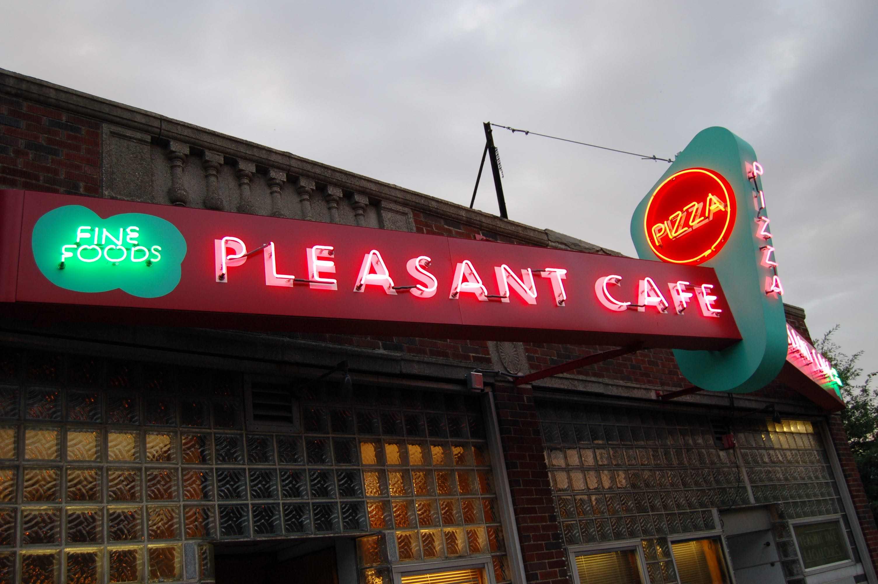 Dining out in the Boston neighborhoods; Pleasant Cafe, Roslindale, Mass.
