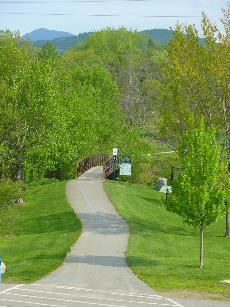 Stowe Vermont bike path