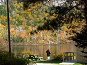 Echo Lake photo, Franconia State Park, NH