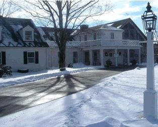 Winter Scene, Salem Cross Inn, West Brookfield, MA