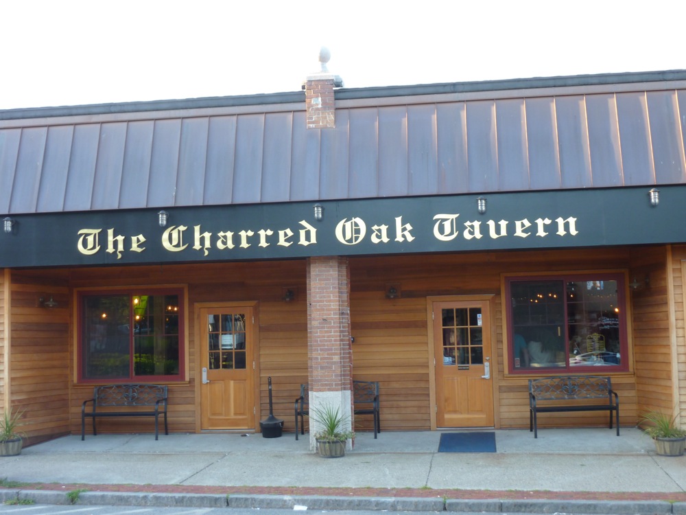 The Charred Oak Tavern, downtown Middleboro, Mass.