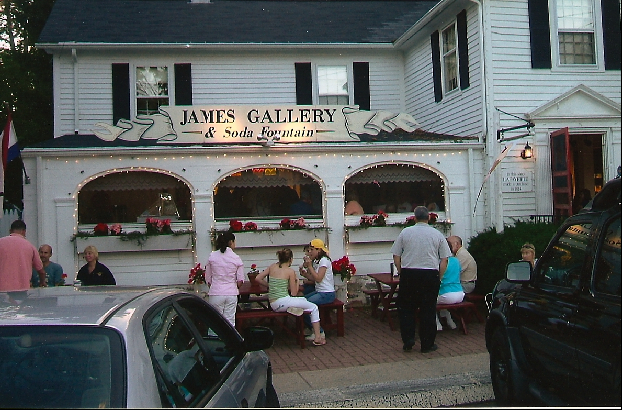 James Gallery Ice Cream, Old Saybrook, CT