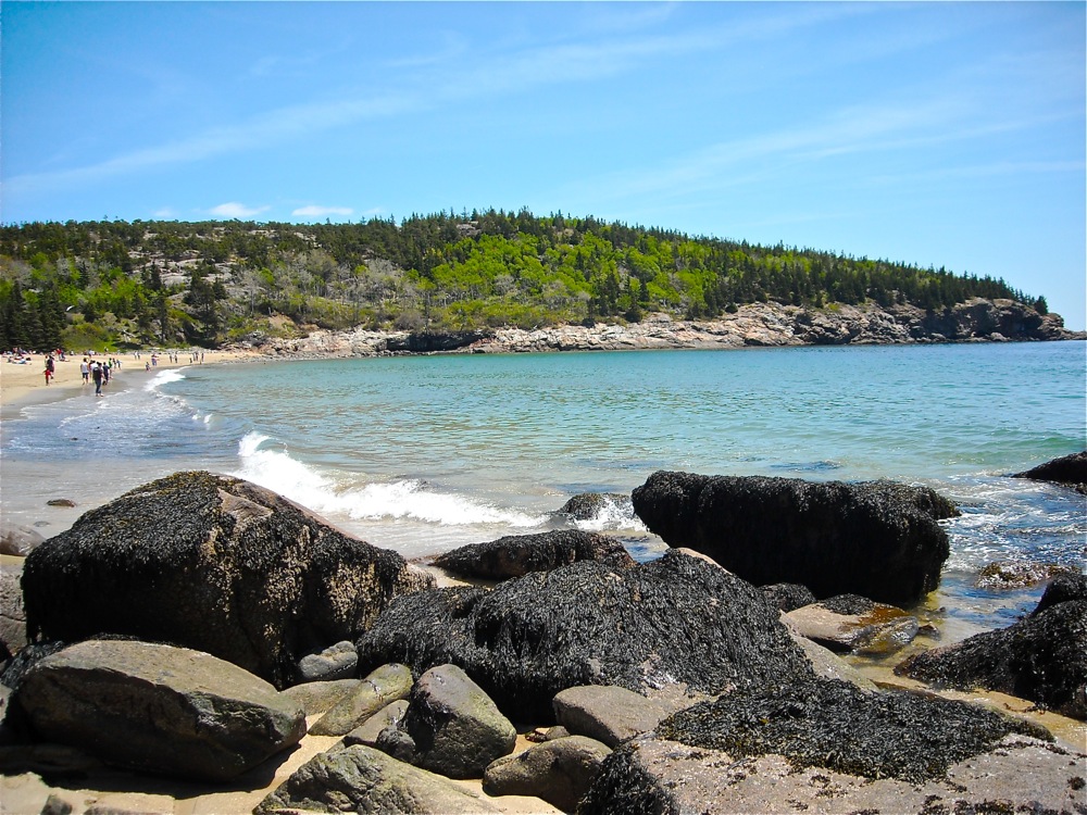 Sand Beach at Acadia National Park, Maine