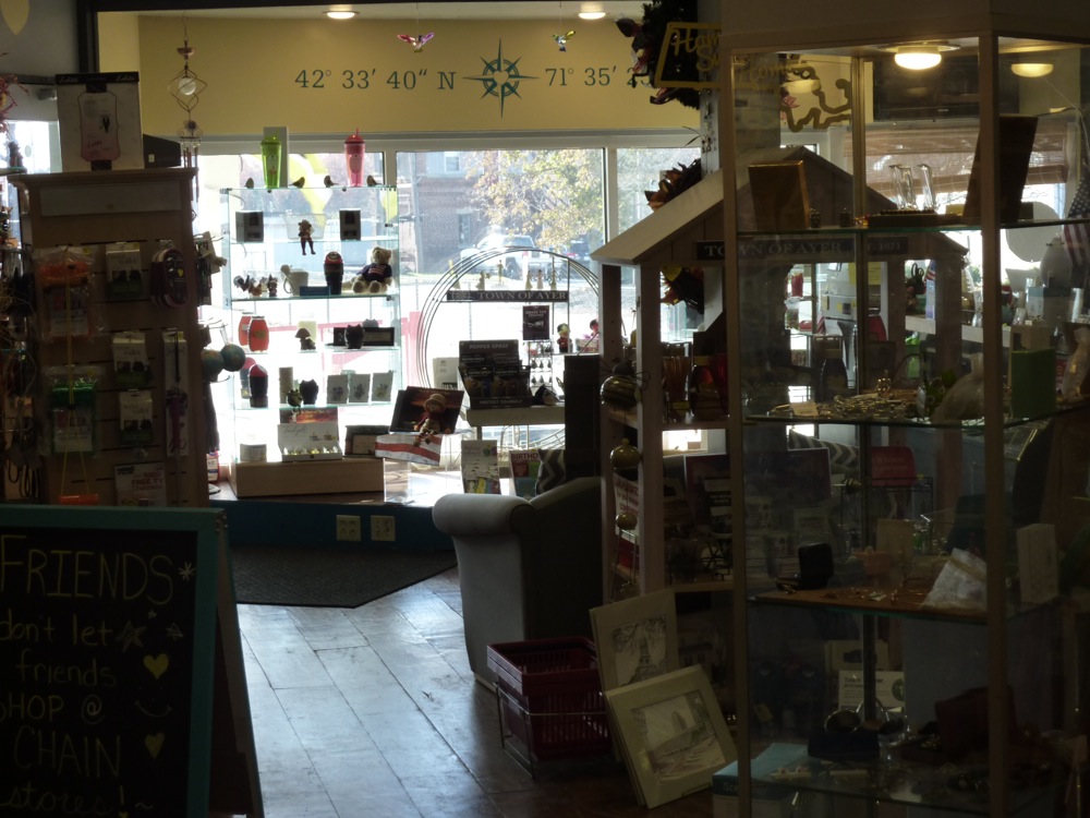 From the Heart of Ayer Gift Shop, Ayer, Massachusetts