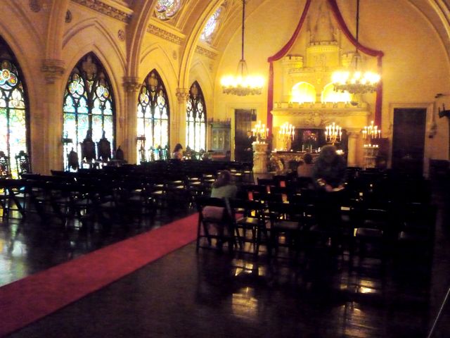 Belcourt Castle chapel, Newport, RI