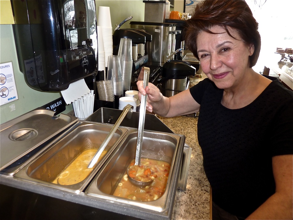 Bibi Cafe and Bakery in Westwood, Massachusetts offers fresh soups
