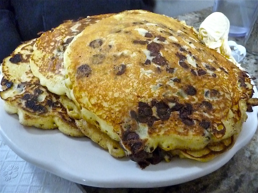 Pancakes from Carl's Oxford Diner in Oxford MA