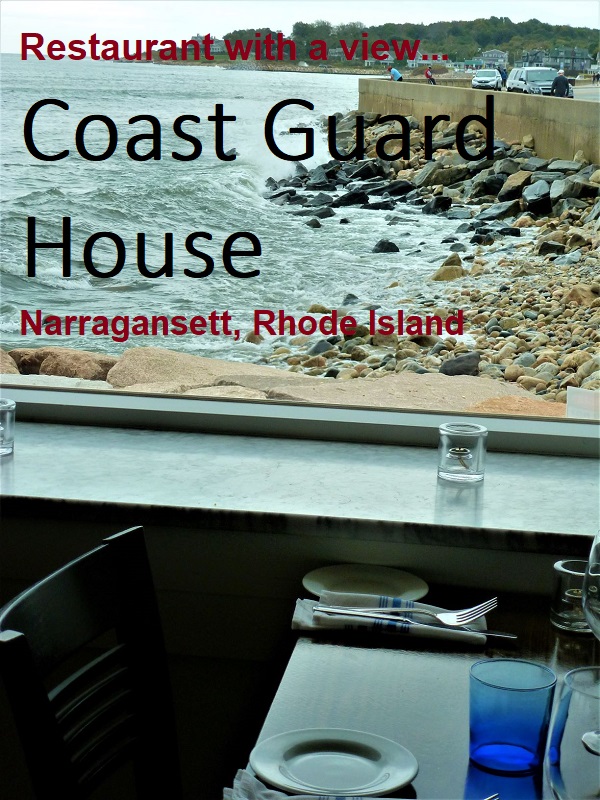 Coast Guard House in Narragansett, R.I. is a famous local landmark known for locally harvested seafood and spectacular ocean views from the inside dining room and outdoor decks and patio.