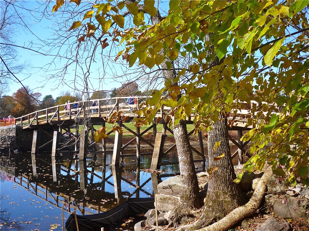 Old North Bridge in Concord, Mass.