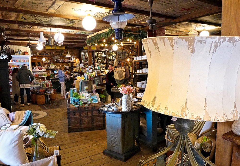 Inside 1829 Country Store in Mansfield, Mass.