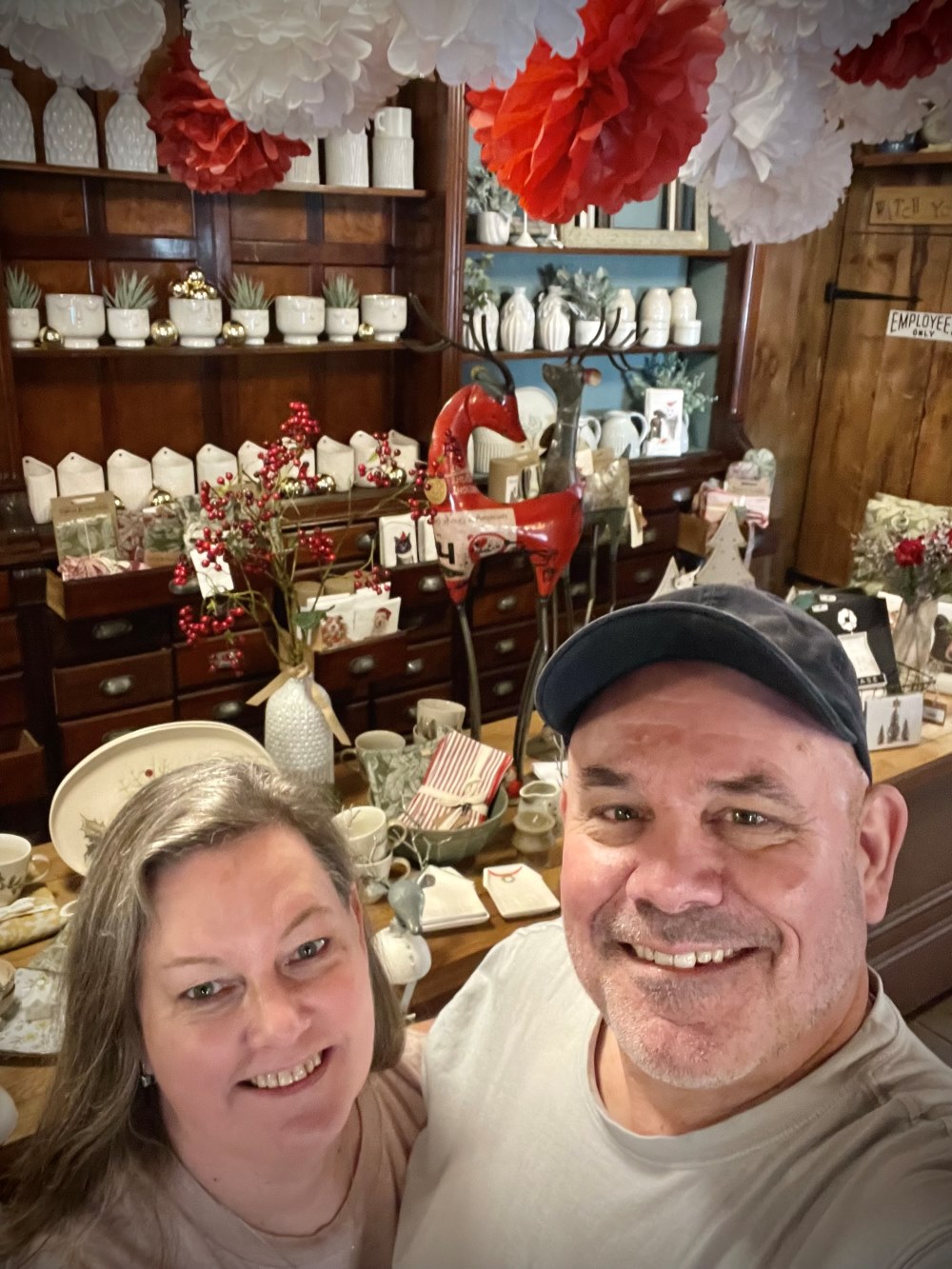 1829 Country Store Mansfield owners Brian and Mary Pat McSharry.