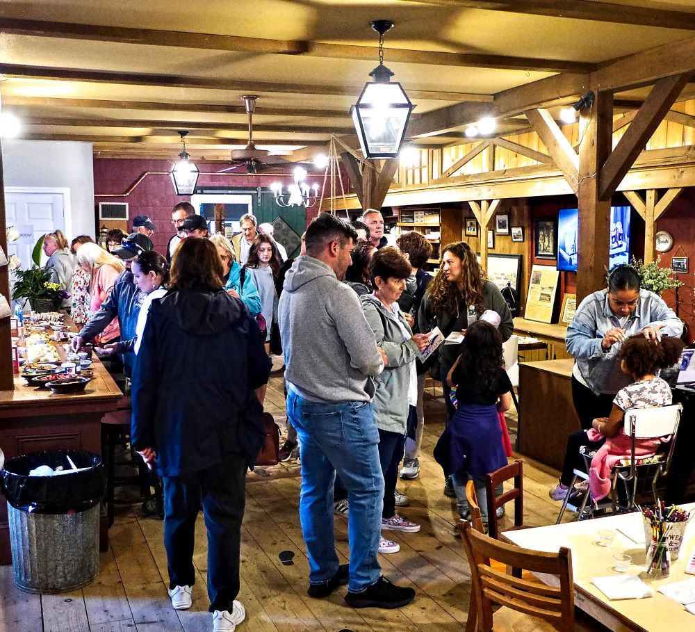 At the 1829 Grand Opening in Mansfield, Mass.