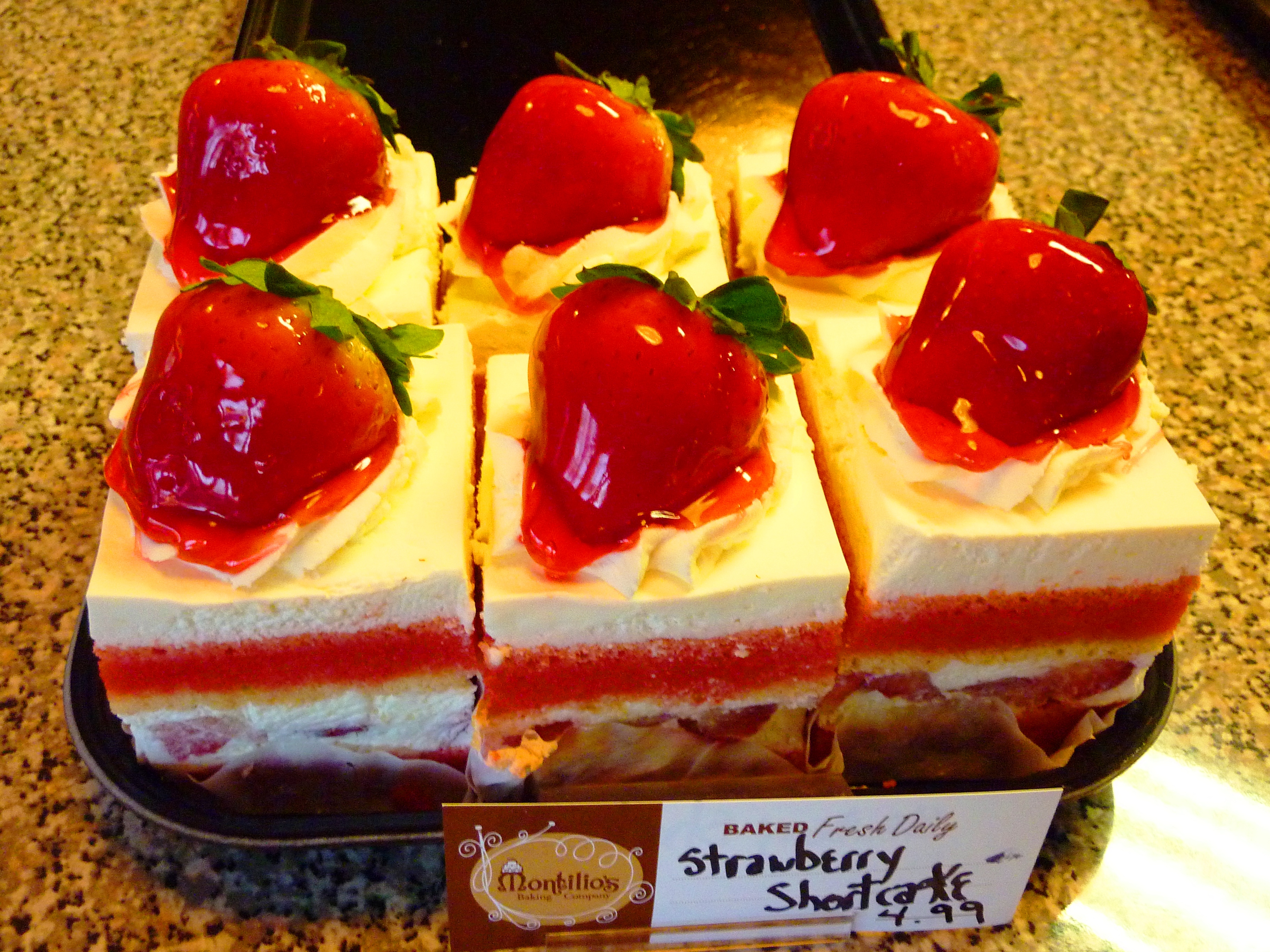 Montilio's strawberry shortcake at CRISPWalpole in Walpole, MA.