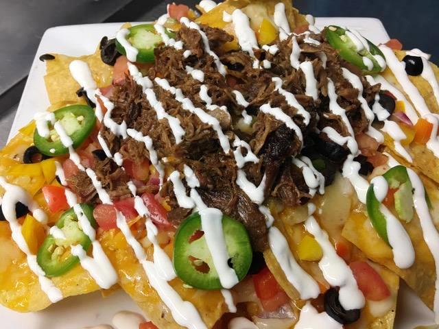 Nachos from Father's Kitchen & Taphouse in Sandwich, MA.