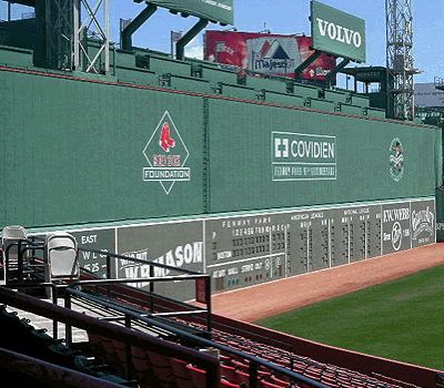 Fenway Park Greem Monster