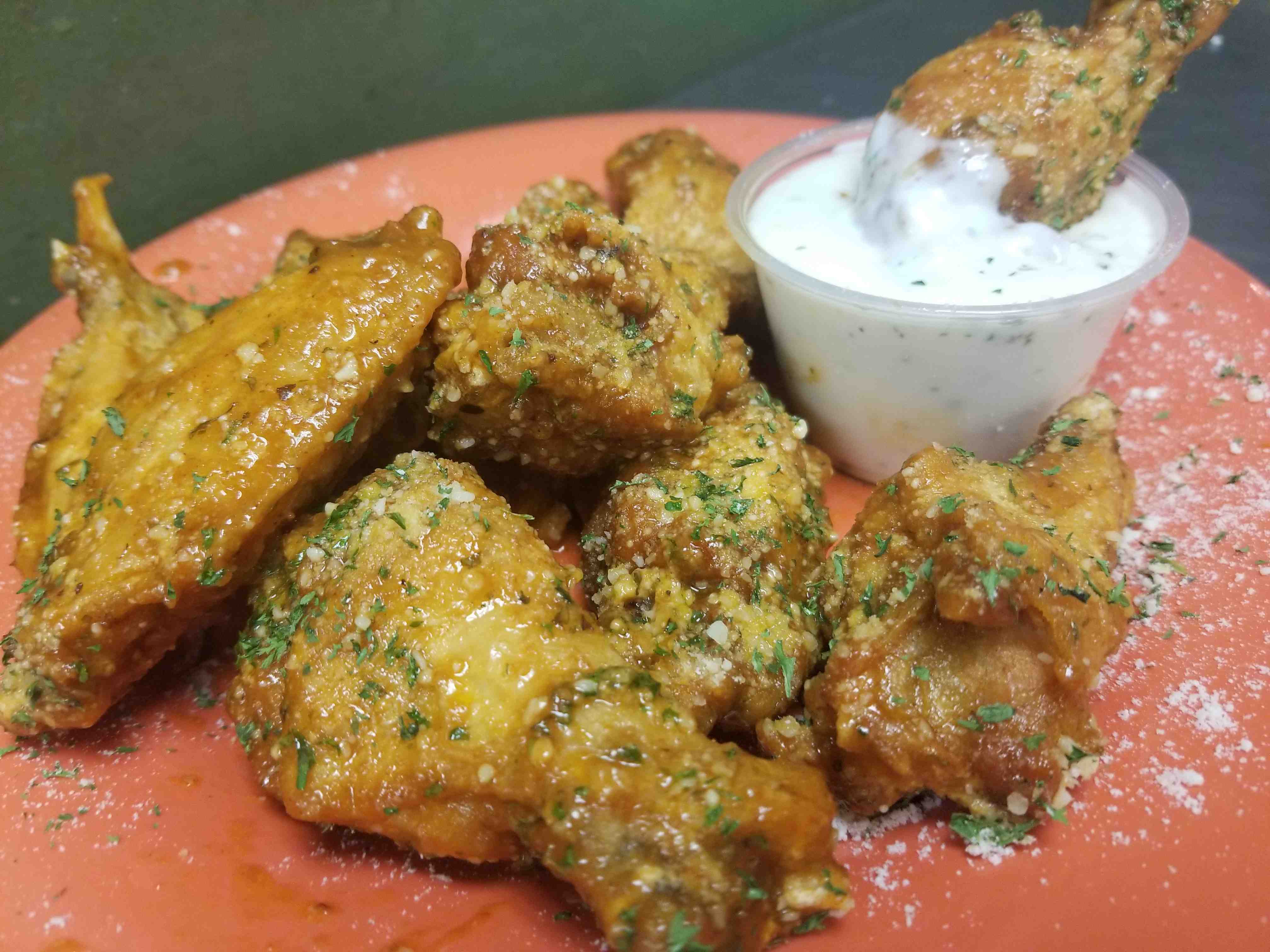 Jumbo chicken wings from Granfanallys in Salem, N.H.