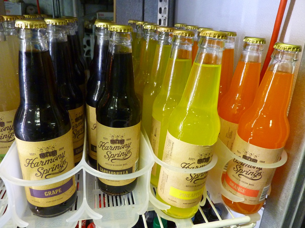 Hager's Farm Market in Shelburne, Mass., sells Harmony Springs Soda