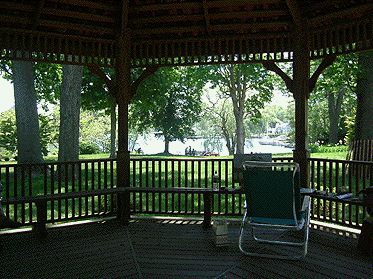 Essex CT town gazebo