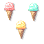 ice cream cone graphic