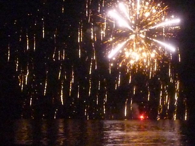 Short Sands Beach, York Beach, Maine fireworks