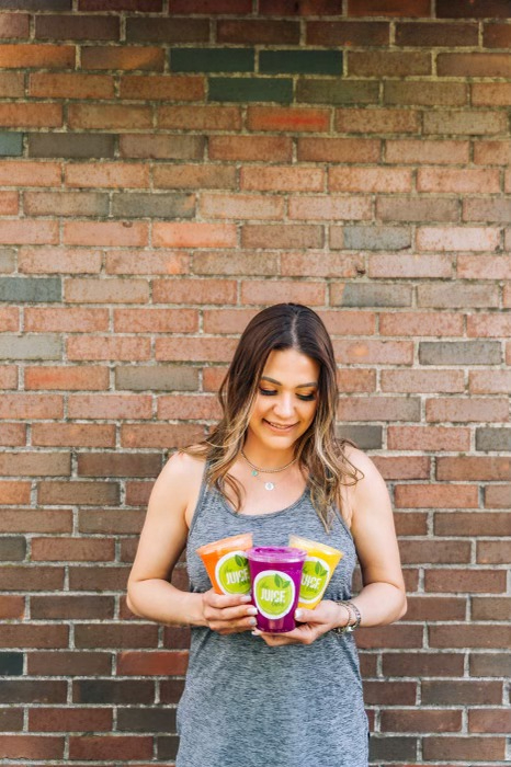 Marci Pastorio at The Juice Bar in Norwood, Mass.