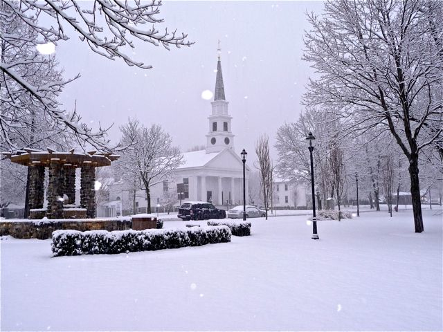 New England Winter Scene