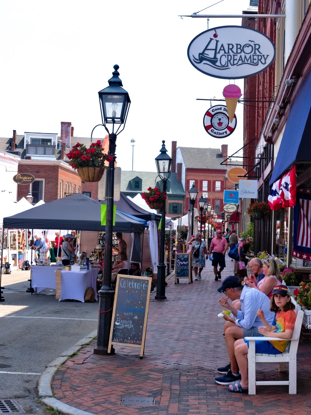 Beautiful downtown Newburyport, Mass.