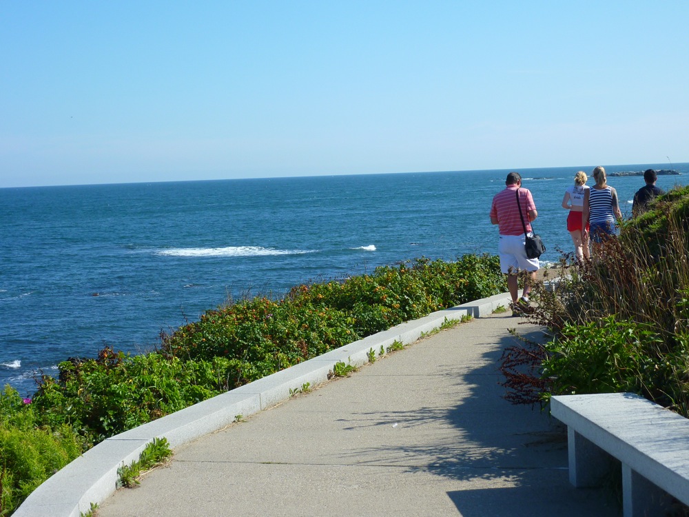 Cliif Walk at Newport, Rhode Island