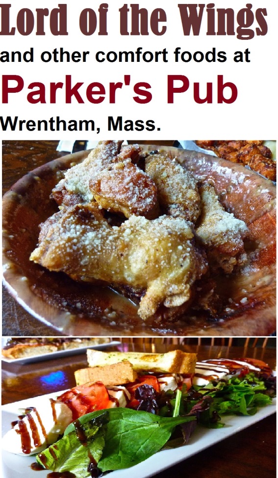 New outstanding pub southwest of Boston, Mass.: Parker's Pub in Wrentham, Mass.