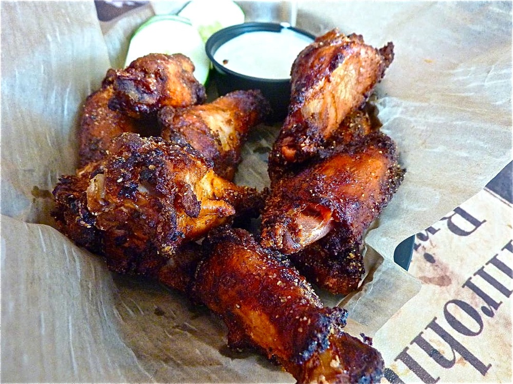 Smoked wings from PJ's Smoke "N" Grill in Medway, Mass.