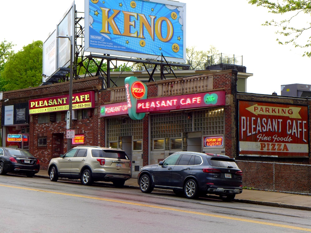 Pleasant Cafe, Roslindale, Mass (Boston neighborhood)
