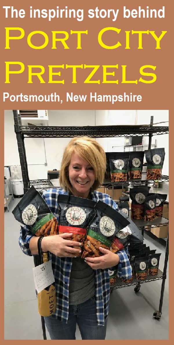 Port City Pretzels in Portsmouth, N.H., specializes in delicious, one-of-a-kind pretzels. There is also quite an inspirational story behind the business.