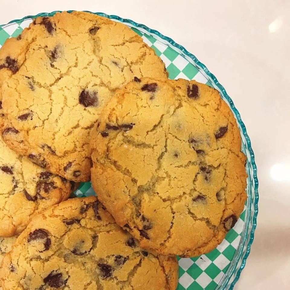 Chocolate chip cookies from Reasons To Be Cheerful in West Concord, Mass.