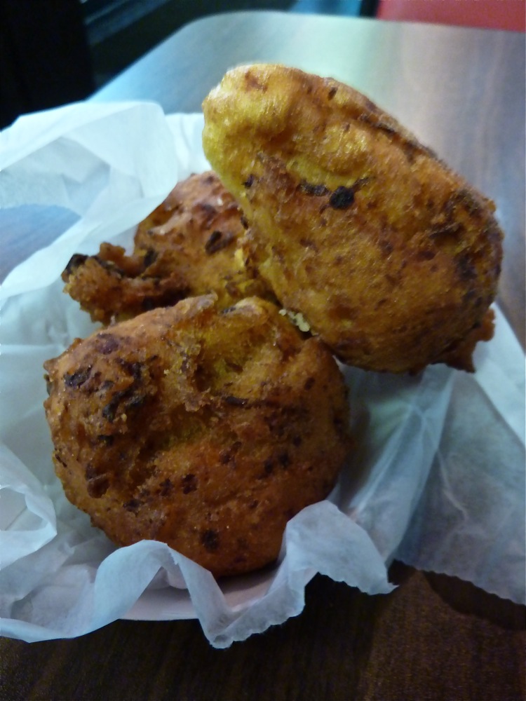 Lobster cakes from Star Drive-In, Taunton MA