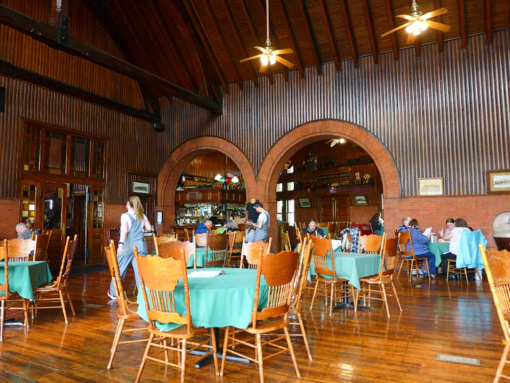 Steaming Tender Restaurant dining room, Palmer Massachusetts