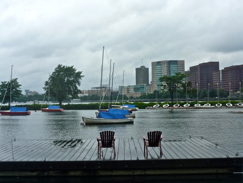 The Charles River in Boston MA
