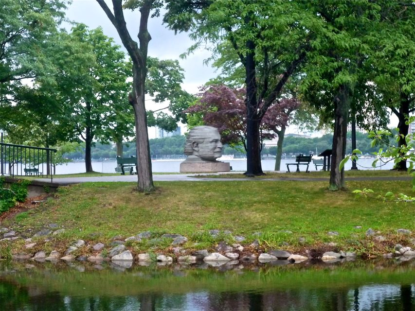 Arthur Fiedler statue off Storrow Drive, Boston MA