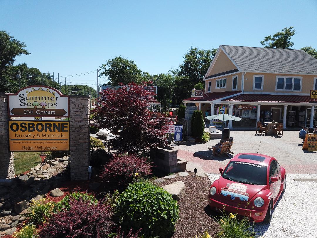 Summer Scoops Ice Cream stand at Osborne Materials in Plainville, Mass.