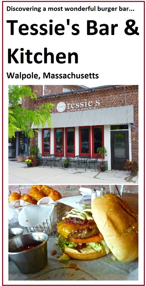 Tessie's Bar and Kitchen is a cozy burger bar in downtown Walpole, Massachusetts.