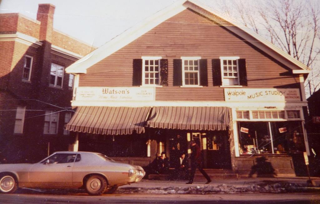 The first location of Watson's Candies in Walpole, Mass.