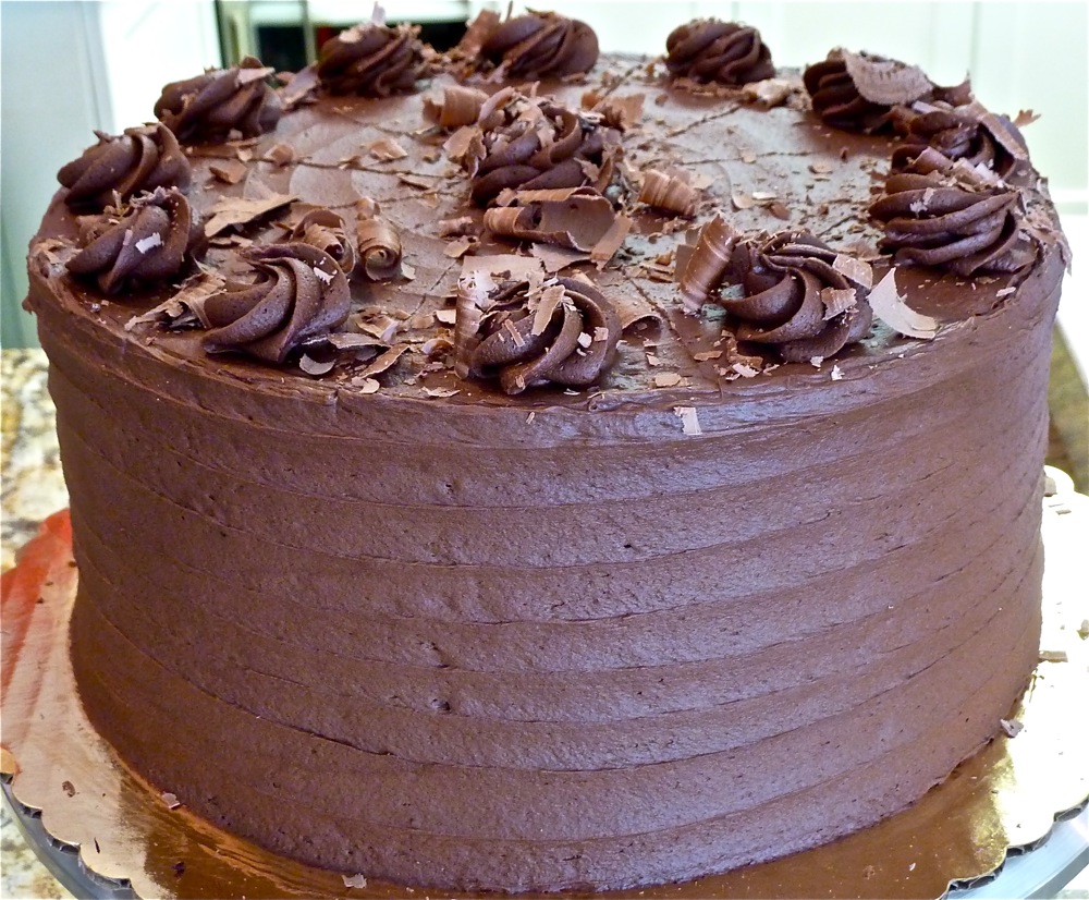 Chocolate cake from The Topsfield Bake Shop in Topsfield, Mass.